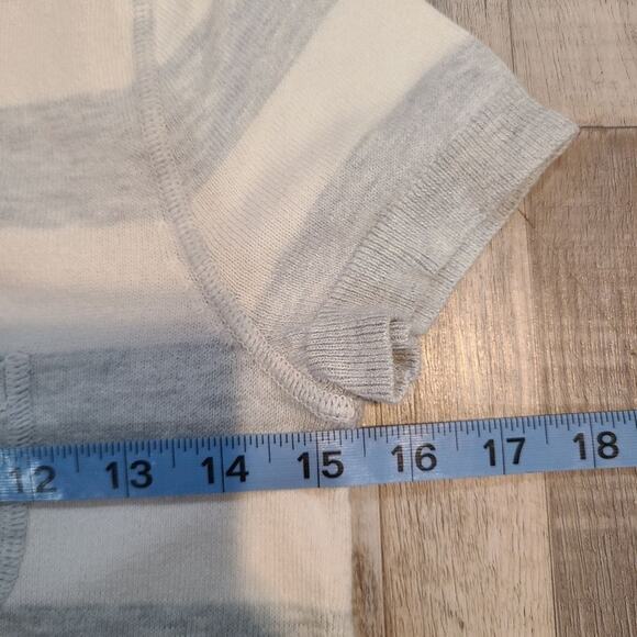 Old Navy xs womens striped knit short sleeve sweater material - Picture 7 of 8